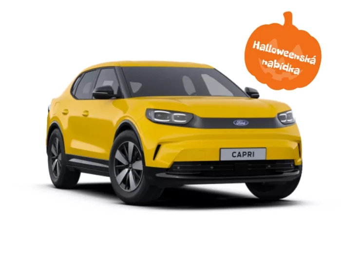 Ford Capri AWD Prodloužený dojezd 79 kWh 79 kWh 250kW / 340K 250 kW automat Vivid Yellow 79 kWh 250kW / 340K na operativní leasing