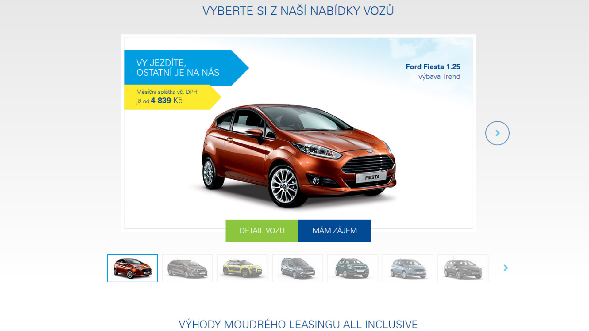 Operativní leasing i pro soukromé osoby nabízí Modrá Pyramida pod značkou Moudrý leasing