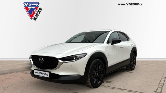 Mazda CX-30 2.5 G140 AT Homura - Snowflake White - Full Servis na operativní leasing