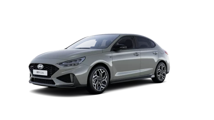 Hyundai i30 Fastback 1,5 TGDi 74 kW automat Šedá pastelová 1,5 TGDi na operativní leasing