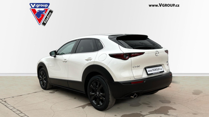 Mazda CX-30 2.5 G140 AT Homura - Snowflake White - Full Servis na operativní leasing