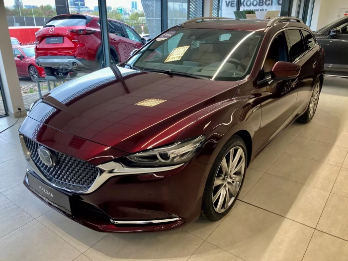 Mazda 6 20th Anniversary 2,5i AT FWD 143 kW automat Vínová metalíza Artisan Red 2,5i AT FWD na operativní leasing