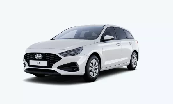 Hyundai i30 Comfort 1,0 T-GDI 74 kW Bílá nemetalická 1,0 T-GDI na operativní leasing