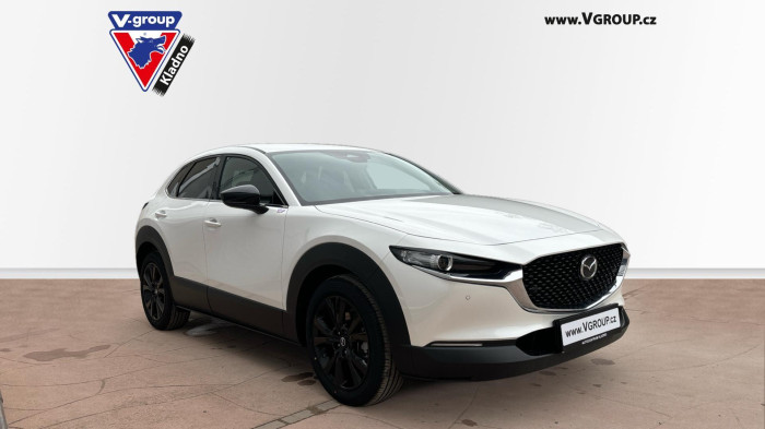 Mazda CX-30 2.5 G140 AT Homura - Snowflake White - Full Servis na operativní leasing