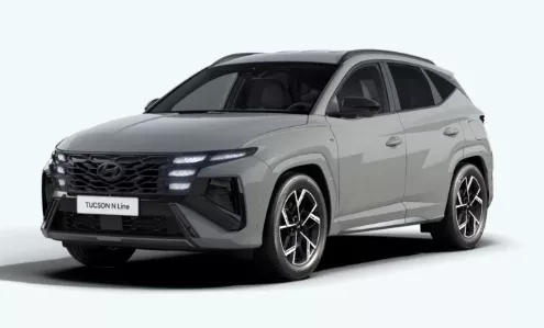 Hyundai Tucson N-Line Style 4x4 1,6 T-GDI 118 kW automat Shadow Gray 1,6 T-GDI na operativní leasing