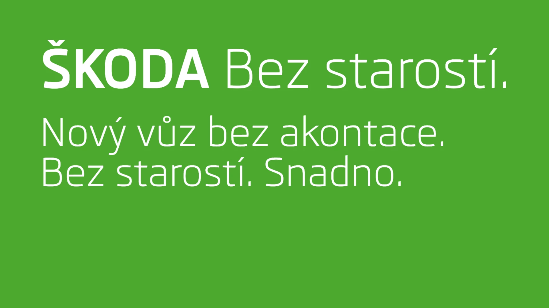Značkový operativní leasing od Škoda Auto - ŠKODA Bez starostí nabízí již 17 modelů