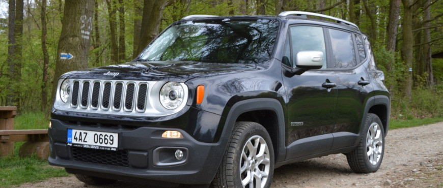 Operativní leasing Jeep Renegade : ideální dobrodruh do města, v limitované edici za  6 666 Kč měsíčně