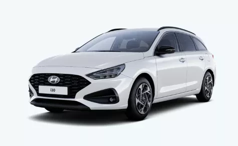 Hyundai I30 WG Style 1,0 T-GDI 74 kW automat Bílá nemetalická 1,0 T-GDI na operativní leasing