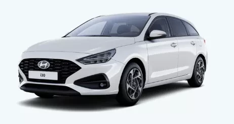 Hyundai i30 WG Comfort 1,0 T-GDI 74 kW Bílá nemetalická 1,0 T-GDI na operativní leasing