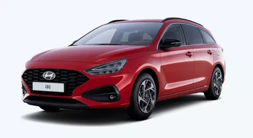 Hyundai i30 WG Style Safety 1,0 T-GDI 74 kW automat Ultimate Red Metallic 1,0 T-GDI na operativní leasing